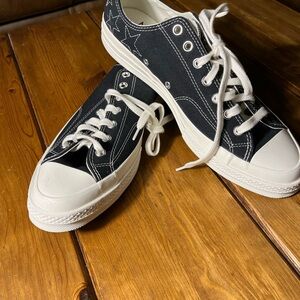 Converse Black and White High-Tops